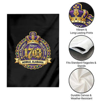 The Original Mardi Gras Mobile Alabama Since 1703 Garden Flag
