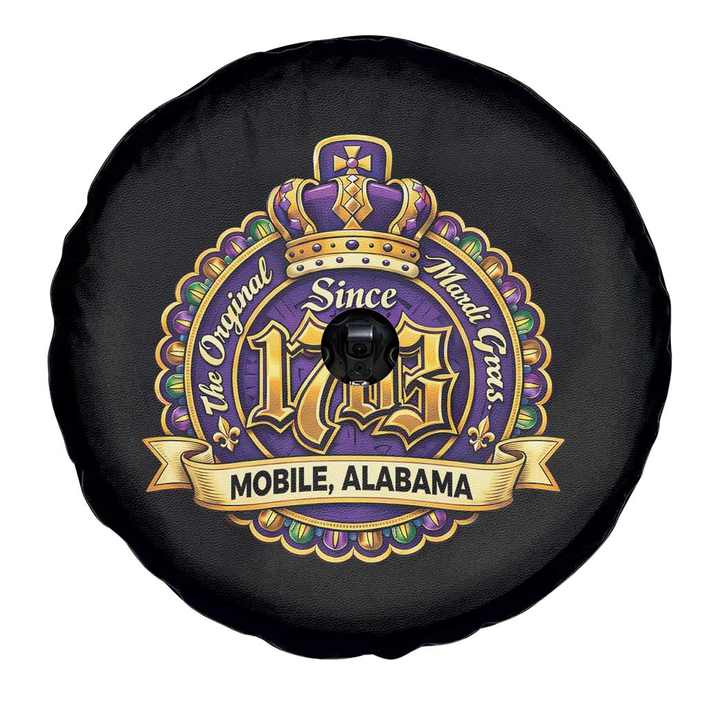 The Original Mardi Gras Mobile Alabama Since 1703 Spare Tire Cover