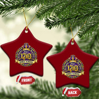 The Original Mardi Gras Mobile Alabama Since 1703 Ceramic Ornament