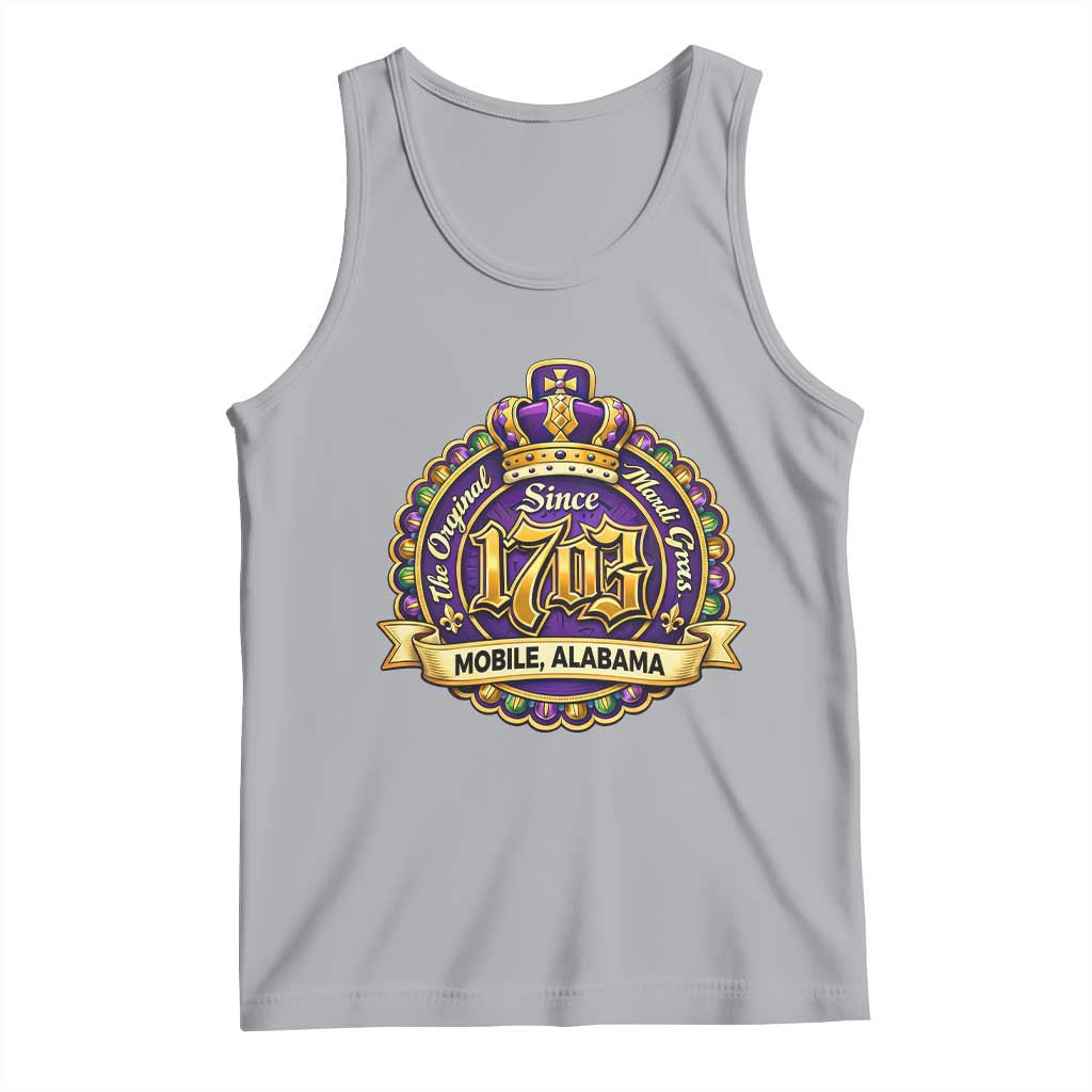 The Original Mardi Gras Mobile Alabama Since 1703 Tank Top