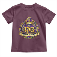 The Original Mardi Gras Mobile Alabama Since 1703 Toddler T Shirt