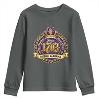 The Original Mardi Gras Mobile Alabama Since 1703 Youth Sweatshirt