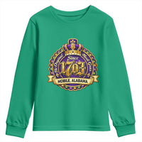 The Original Mardi Gras Mobile Alabama Since 1703 Youth Sweatshirt
