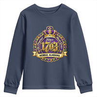 The Original Mardi Gras Mobile Alabama Since 1703 Youth Sweatshirt