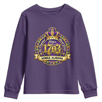 The Original Mardi Gras Mobile Alabama Since 1703 Youth Sweatshirt