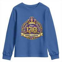 The Original Mardi Gras Mobile Alabama Since 1703 Youth Sweatshirt