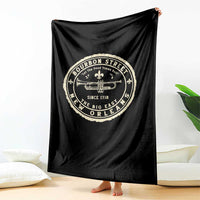 New Orleans Bourbon Street The Big Easy Throw Blanket Let The Good Times Roll