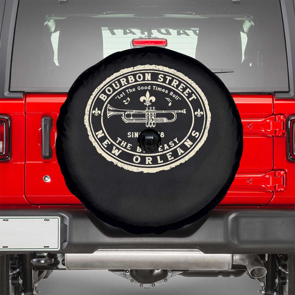 New Orleans Bourbon Street The Big Easy Spare Tire Cover Let The Good Times Roll