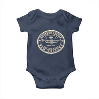 New Orleans Bourbon Street The Big Easy Baby Onesie Let The Good Times Roll
