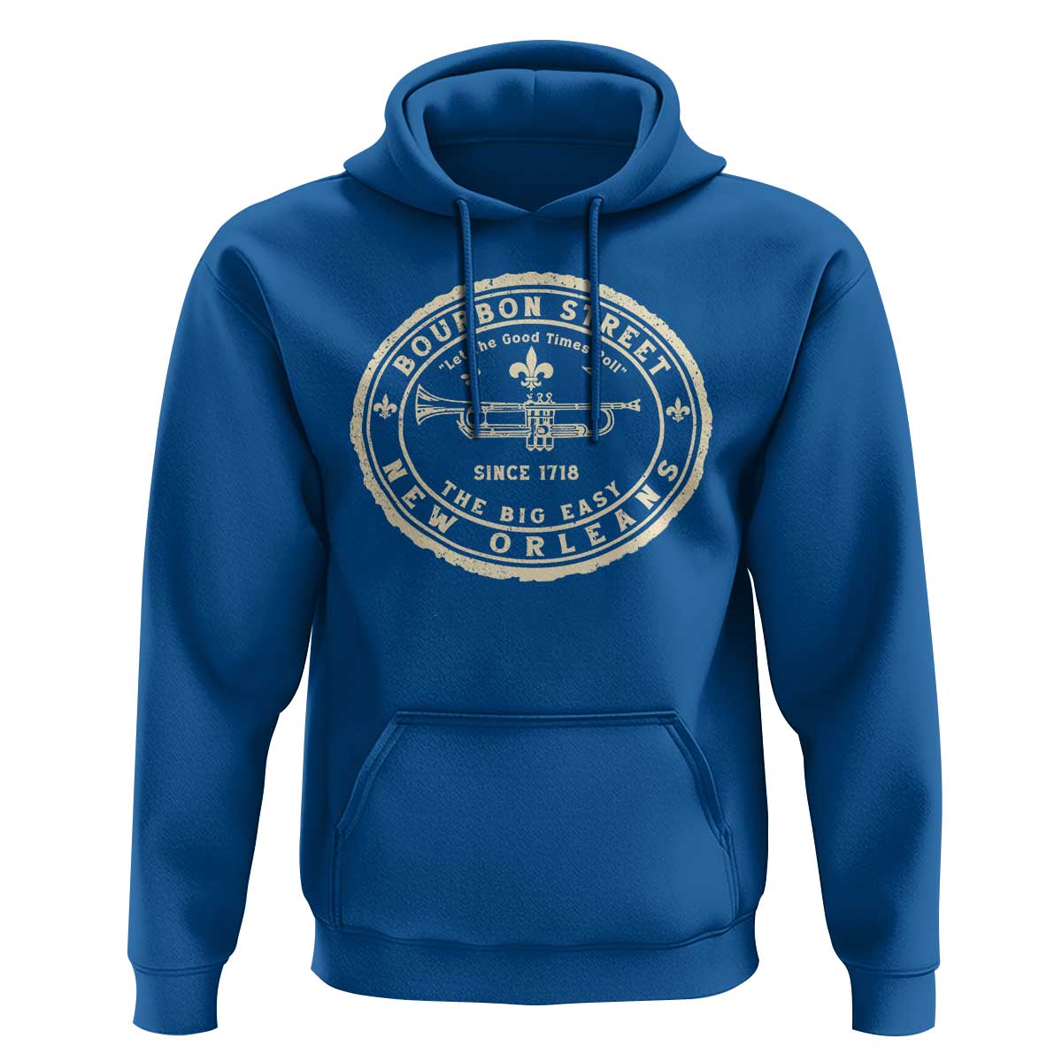 New Orleans Bourbon Street The Big Easy Hoodie Let The Good Times Roll
