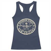 New Orleans Bourbon Street The Big Easy Racerback Tank Top Let The Good Times Roll
