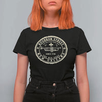 New Orleans Bourbon Street The Big Easy T Shirt For Women Let The Good Times Roll