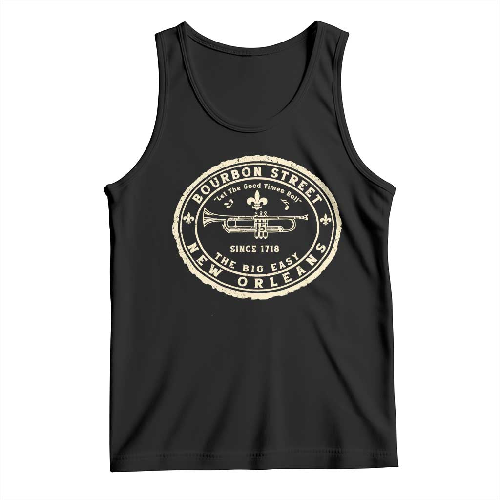 New Orleans Bourbon Street The Big Easy Tank Top Let The Good Times Roll