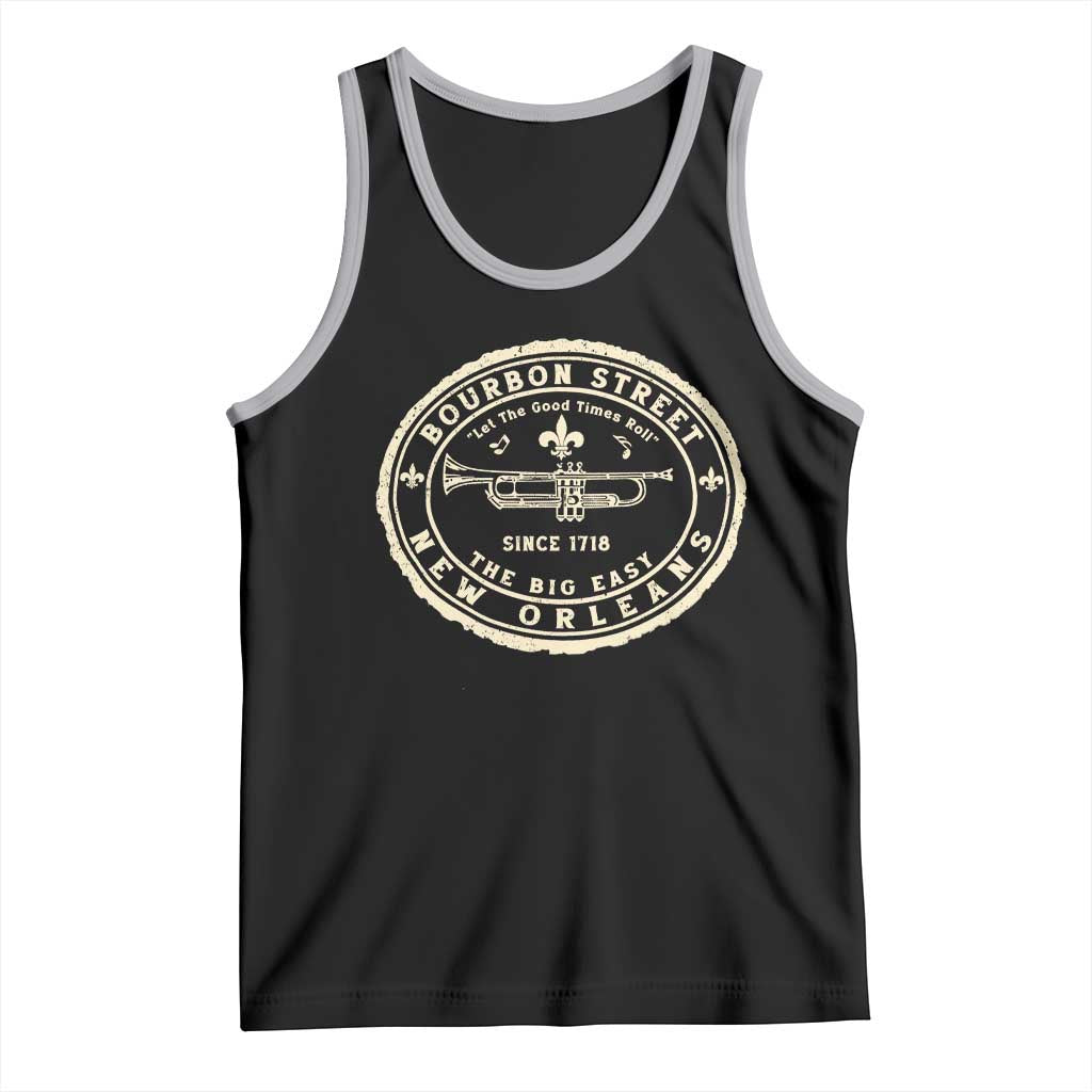 New Orleans Bourbon Street The Big Easy Tank Top Let The Good Times Roll