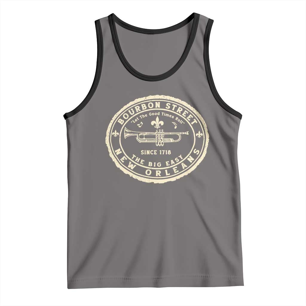 New Orleans Bourbon Street The Big Easy Tank Top Let The Good Times Roll