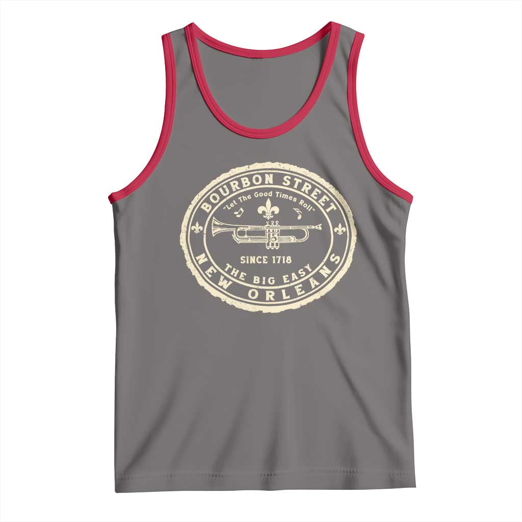New Orleans Bourbon Street The Big Easy Tank Top Let The Good Times Roll