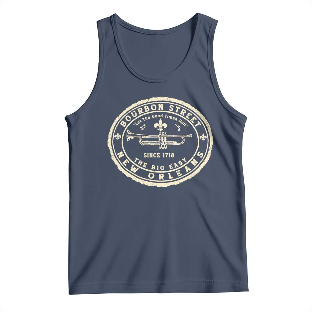 New Orleans Bourbon Street The Big Easy Tank Top Let The Good Times Roll