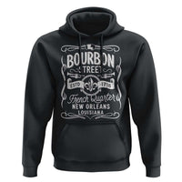 Bourbon Street French Quarter New Orleans Vintage Scrollwork Hoodie