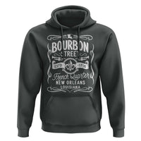 Bourbon Street French Quarter New Orleans Vintage Scrollwork Hoodie