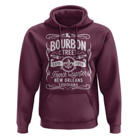 Bourbon Street French Quarter New Orleans Vintage Scrollwork Hoodie