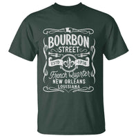 Bourbon Street French Quarter New Orleans Vintage Scrollwork T Shirt
