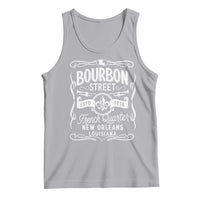 Bourbon Street French Quarter New Orleans Vintage Scrollwork Tank Top
