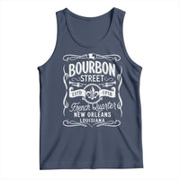 Bourbon Street French Quarter New Orleans Vintage Scrollwork Tank Top
