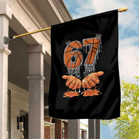 Basketball 67 Six Seven Funny Gen Alpha Meme Drip Garden Flag