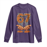Basketball 67 Six Seven Funny Gen Alpha Meme Drip Long Sleeve Shirt
