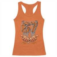 Basketball 67 Six Seven Funny Gen Alpha Meme Drip Racerback Tank Top