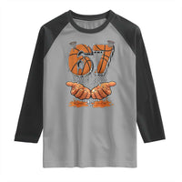 Basketball 67 Six Seven Funny Gen Alpha Meme Drip Raglan Shirt