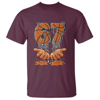 Basketball 67 Six Seven Funny Gen Alpha Meme Drip T Shirt