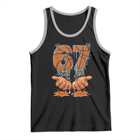 Basketball 67 Six Seven Funny Gen Alpha Meme Drip Tank Top