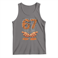 Basketball 67 Six Seven Funny Gen Alpha Meme Drip Tank Top