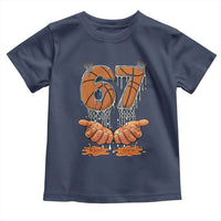 Basketball 67 Six Seven Funny Gen Alpha Meme Drip Toddler T Shirt