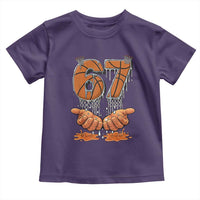 Basketball 67 Six Seven Funny Gen Alpha Meme Drip Toddler T Shirt