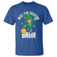 Funny St Patrick's Day Rizz The Season Bruh T Shirt Leprechaun Shamrock