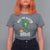 Funny St Patrick's Day Rizz The Season Bruh T Shirt For Women Leprechaun Shamrock