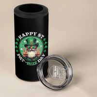 Happy St Pat Rizz Day 4 in 1 Can Cooler Tumbler Leprechaun St Patrick's Day Shamrock