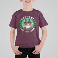 Happy St Pat Rizz Day T Shirt For Kid Leprechaun St Patrick's Day Shamrock
