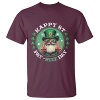 Happy St Pat Rizz Day T Shirt Leprechaun St Patrick's Day Shamrock