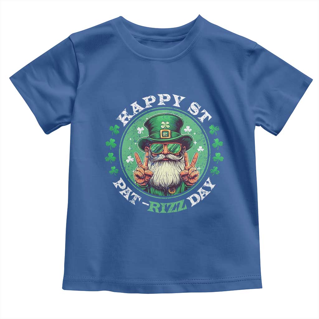 Happy St Pat Rizz Day Toddler T Shirt Leprechaun St Patrick's Day Shamrock