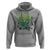 Funny Skibidi St Patrick's Day Hoodie Happy St Pat Rizz Day Shamrock