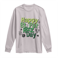 Funny Skibidi St Patrick's Day Long Sleeve Shirt Happy St Pat Rizz Day Shamrock