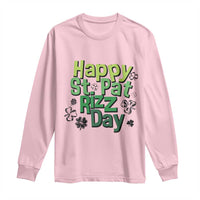 Funny Skibidi St Patrick's Day Long Sleeve Shirt Happy St Pat Rizz Day Shamrock