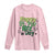 Funny Skibidi St Patrick's Day Long Sleeve Shirt Happy St Pat Rizz Day Shamrock