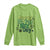 Funny Skibidi St Patrick's Day Long Sleeve Shirt Happy St Pat Rizz Day Shamrock