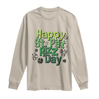 Funny Skibidi St Patrick's Day Long Sleeve Shirt Happy St Pat Rizz Day Shamrock