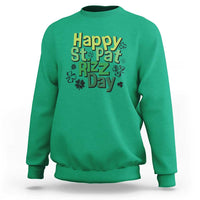Funny Skibidi St Patrick's Day Sweatshirt Happy St Pat Rizz Day Shamrock