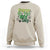 Funny Skibidi St Patrick's Day Sweatshirt Happy St Pat Rizz Day Shamrock